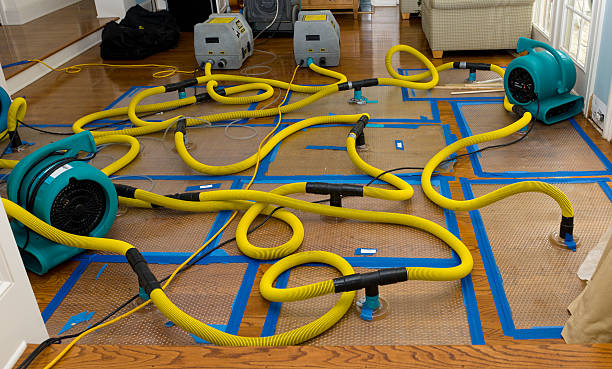 Professional Crawl Space Water Removal technician working in Collierville, CA